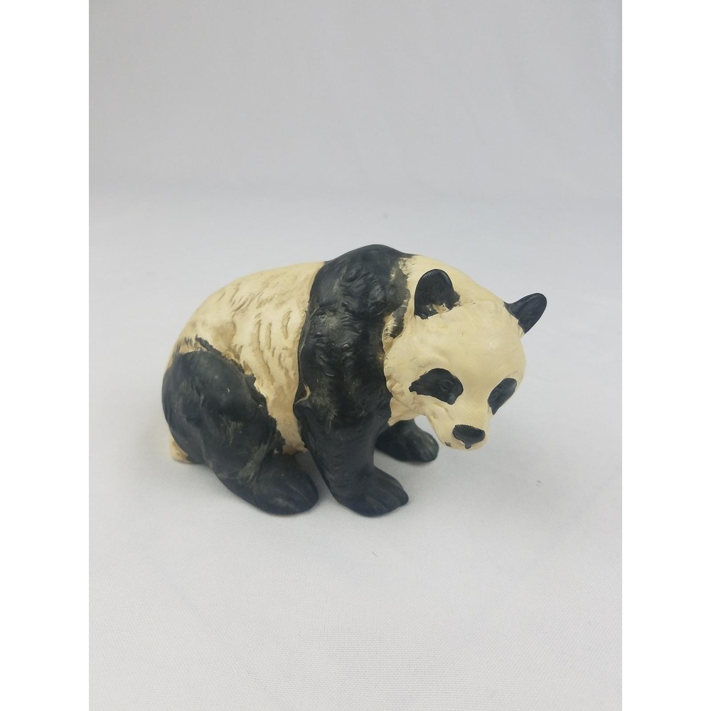 Vintage UCTCI Panda Bear figurine statue Japan ceramic wild‎ animal safari